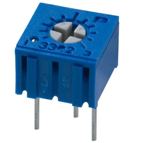 100 Mini Preset Cermet 1 Vta 3362 = 3386p 50k Ohms Lineal 0