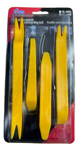Kit De Espatulas Extracción Stéreos Paneles Desarme 4 Pzs 1