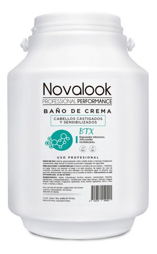 Baño De Crema Btx X5lts. Novalook. 0