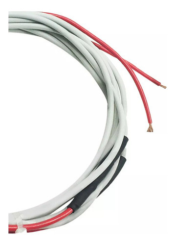 Resistência Silicone/fibra 15w/m X 220v= 2mts - Com Rabicho 1