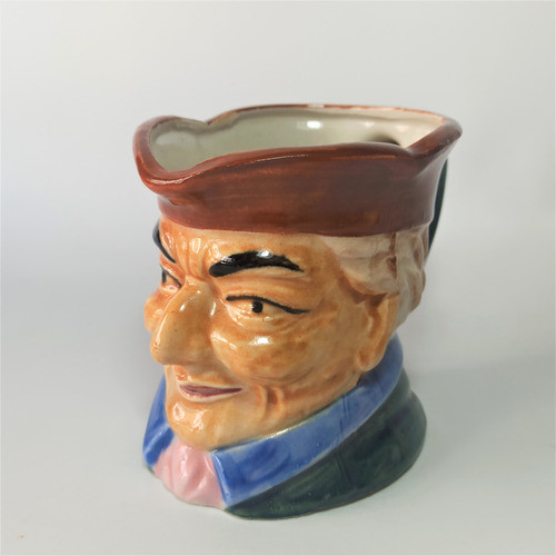 Antigua Jarra Coleccionable Con Forma De Rostro 0