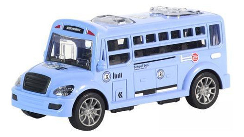 3 Modelo De Ônibus Escolar Brinquedo Porta Aberta Crianças 0