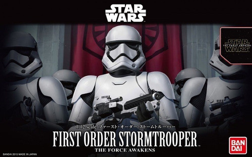 Bandai  Star Wars First Order Stormtrooper Kit 1/12 Japan 0
