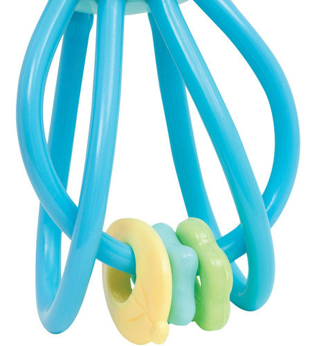 Elefantinho Chocalho Divertido Azul Buba 10647 1