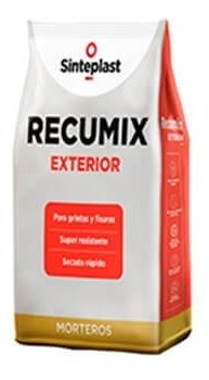 Recumix Mezcla Revoque Reparación Exterior 5 Kg. 0