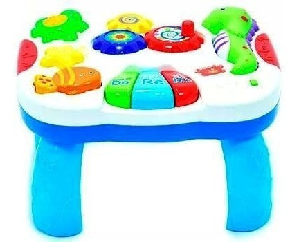 Mesita Didáctica Y Caminador Leon Musicales Bebe Sonidos 1