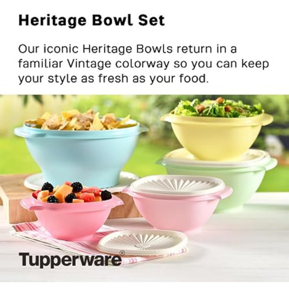 Tupperware Heritage Collection - Juego De 5 1