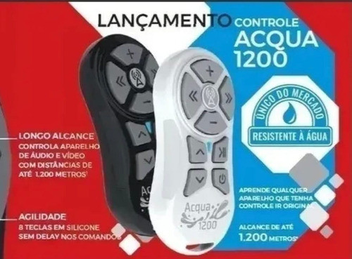 Acgua Preto - Controle Distancia Jfa K1200 Resistente Agua 1