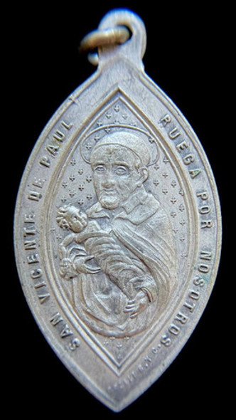 Medalla Argentina. Religion Cristianismo. San Vicente Paul 0 Medalla Argentina. Religion Cristianismo. San Vicente Paul 0