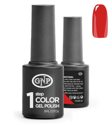 Esmalte En Gel Gnp De Un Solo Paso! #15 Rojo 0