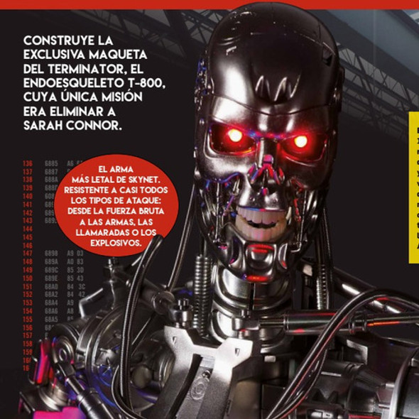 Terminator Construye El T-800 Escala 1:2 Salvat N° 16 1