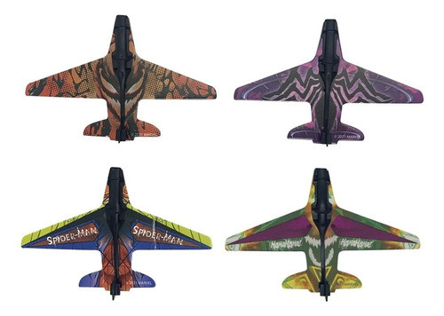 Pistola Lanzadora De Aviones Marvel Ditoys Spiderman 1