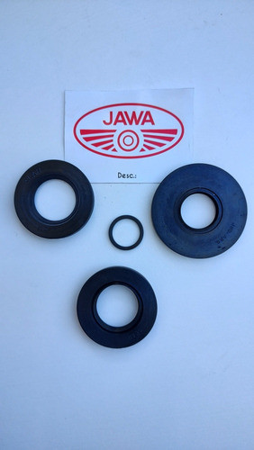 Juego Retenes Jawa 350/mod De Los.90 0