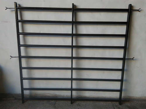 Reja Tubo Horizontal Para Ventana 180x150 Dentro De Mucheta 1
