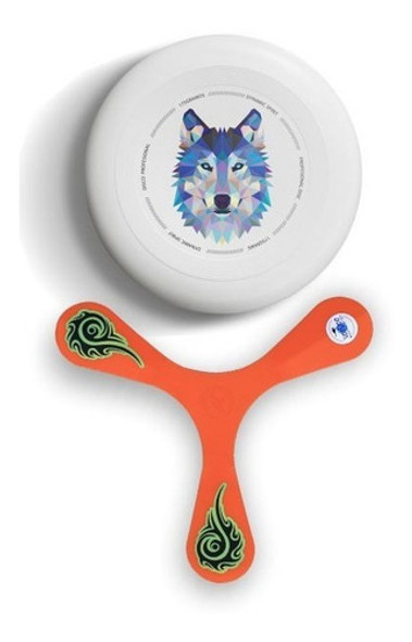 Boomerang Voodoo Star Indoor Niños + Frisbee Pro Ultimate 0 Boomerang Voodoo Star Indoor Niños + Frisbee Pro Ultimate 0