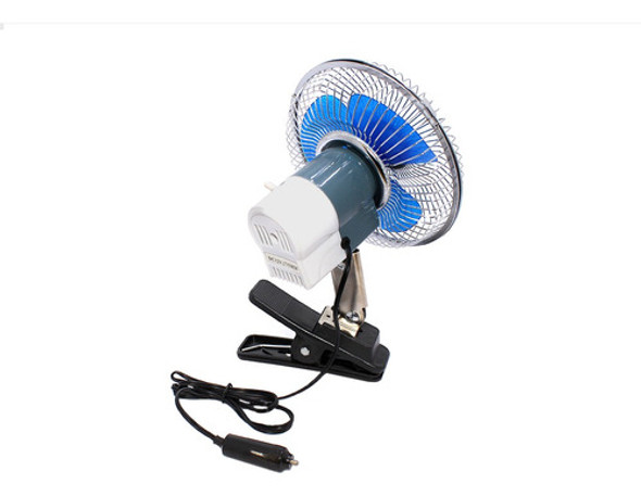 Ventilador 12v Oscilante Cabina Auto Camioneta Pinza V12 1