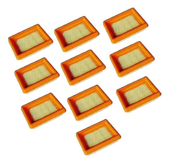 . Filtros De Ar De 10 Peças Para Stihl Fs120 Fs200 Fs250 Y 0