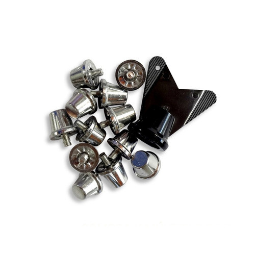Tapon Para Botines Rugby De Aluminio 18mm X 16 Unid Drb 0