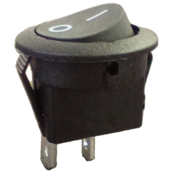 Tecla Redonda Interruptora S-luz 220v 6a Negra 0 Tecla Redonda Interruptora S-luz 220v 6a Negra 0