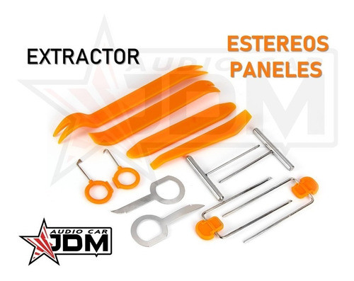 Kit Herramientas Extractor Paneles Estereo Jdmaudiocar 1