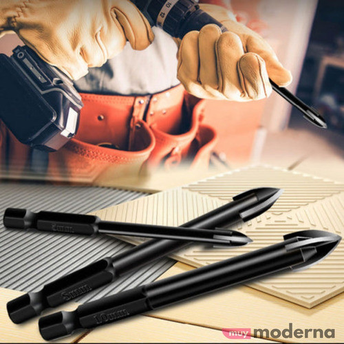 Set De 7 Brocas Universales Multifunción Triangulares Muymo® 1