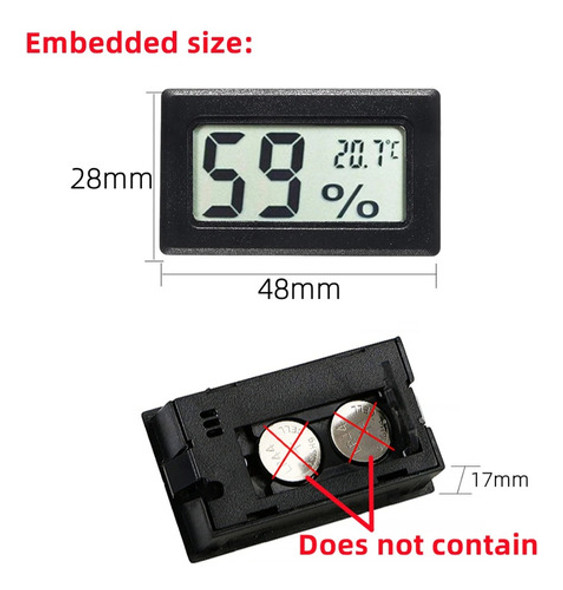 Termómetro Digital Lcd Con Sonda De Temperatura 1