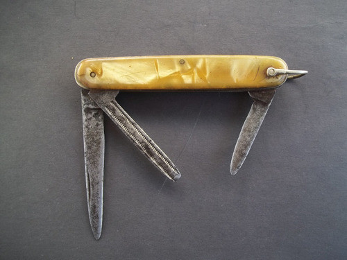 Navaja Cortaplumas P.c.l. Solingen Antigua De 3 Hojas 0