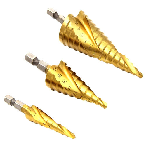 32mm Bocado Broca Sulcado Espiral Da Passo Definir 4mm Para 1