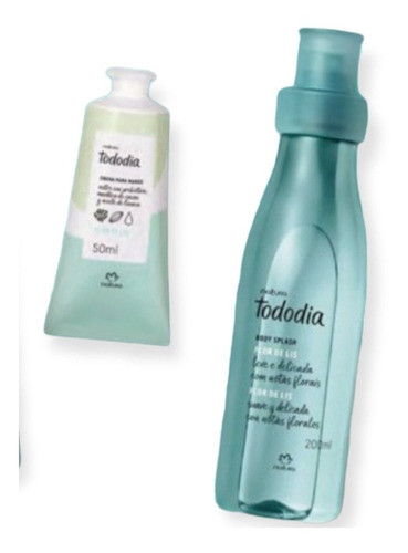 Kit Hidratante Y Bodysplash Tododia Natura Flor De Lis 0