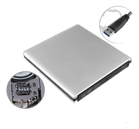 Usb 3.0 Externo Blu-ray Quemador Reproductor Dvd Superdrive 1