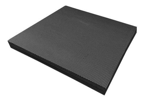 Kit 6 Tapete Piso Borracha Academia Crossfit Placa 50x50x1 0