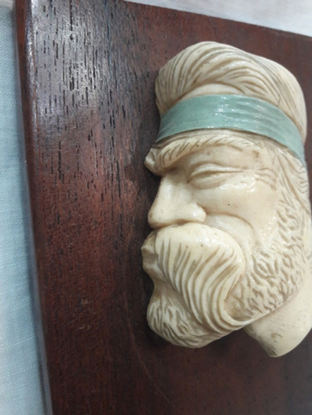 Talla En Hueso Rostro De Gaucho 1