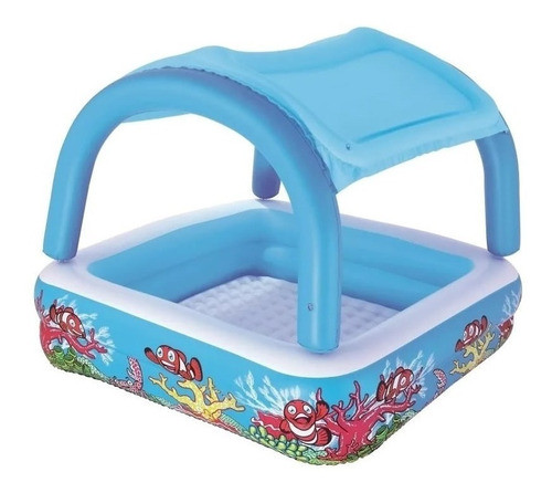 Pileta Pelotero Inflable Para Chicos Piso Inflabe Con Techo 1