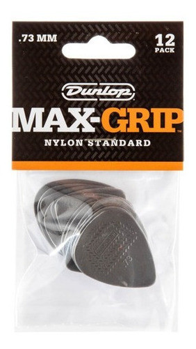 Puas Jim Dunlop 449p 0.73 Max Grip Std  Pack X 12 0