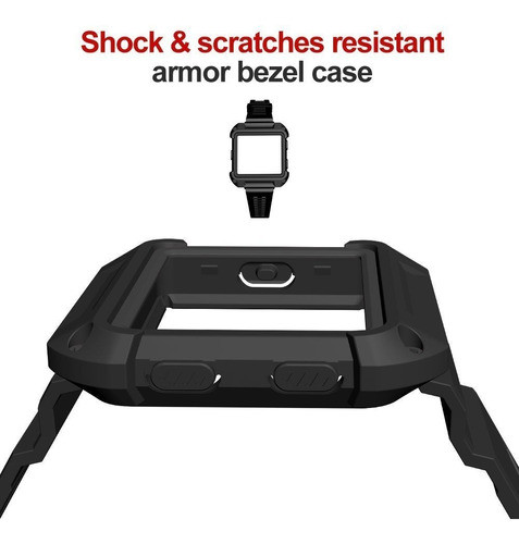 Malla Protectora Para Reloj Fitbit Blaze (negra) 1