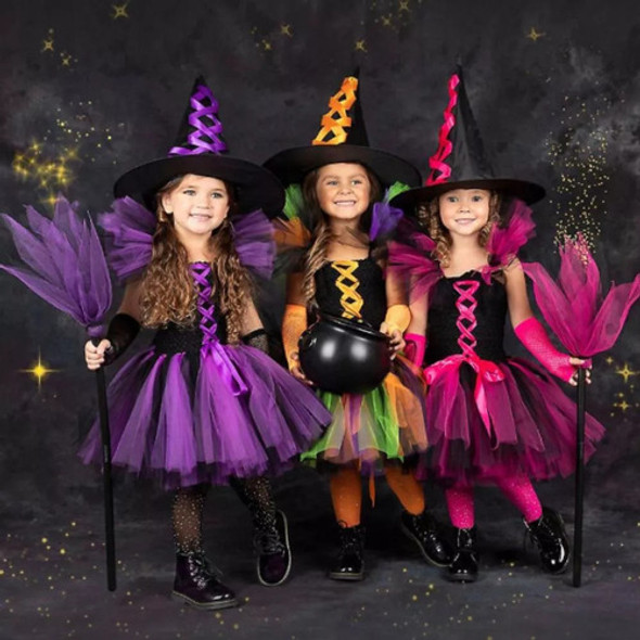 Chapéu De Bruxa De Halloween, Fantasia De Feiticeira Para Cr 1