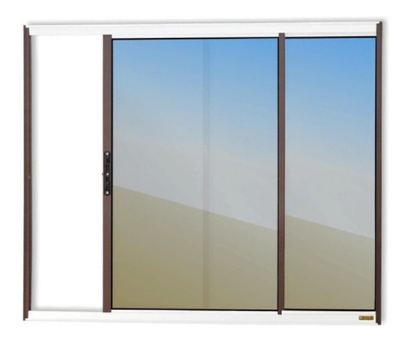 Janela Confort 2 Folhas Vidro Reflex 80cm X 100cm Brimak 0 Janela Confort 2 Folhas Vidro Reflex 80cm X 100cm Brimak 0