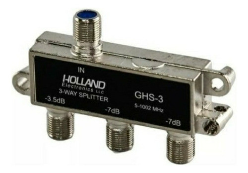 Derivador Splitter Holland Ghs-3 X5 Unidades Tv Hd - Promo ! 0