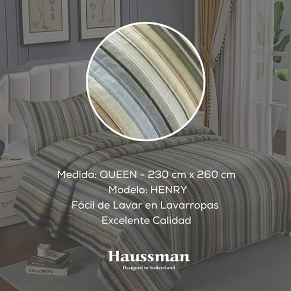 Cubrecama Queen Verano Cover 2 Plazas Fundas Quilt Haussman 1 Cubrecama Queen Verano Cover 2 Plazas Fundas Quilt Haussman 1