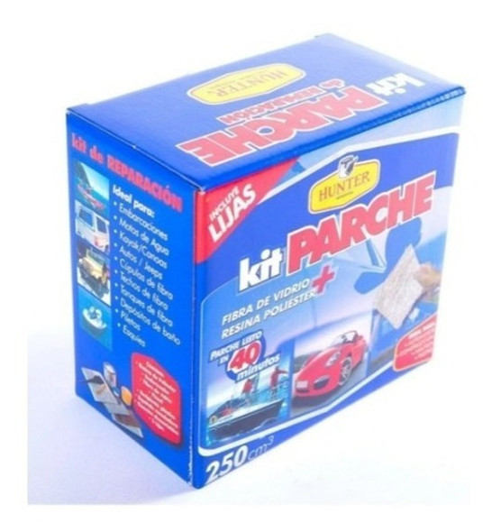 Kit Para Reparacion De Fibra De Vidrio Completo 250 Cm3 0