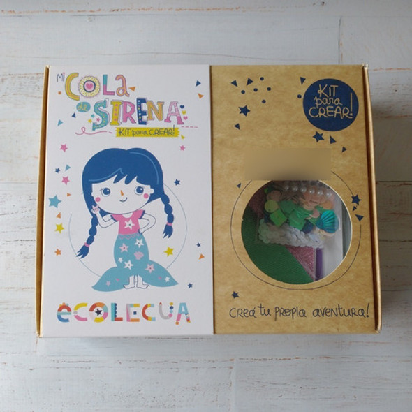 Mi Cola De Sirena - Diseñar Y Crear Kit Arte Infantil Jugar 1