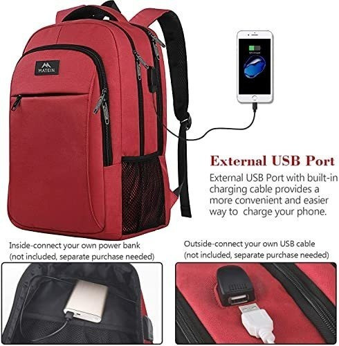 Mochila De Viaje Para Computadora Portatil ,puerto Usb - A9 1