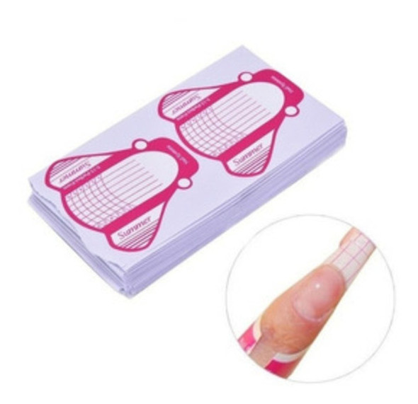 Molde Mariposa Super Nail Uñas Esculpidas Rollo X 500 . 1