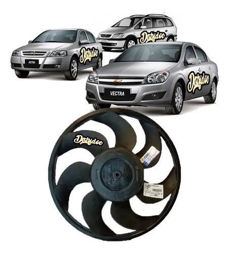 Paleta Electro Ventilador 7 Palas Astra Vectra Zafira Meriva 0