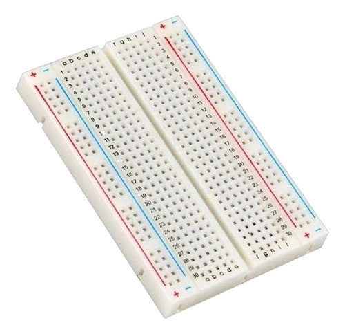 Protoboard 400 Pontos Breadboard Para Arduino Esp8266 Esp32 0