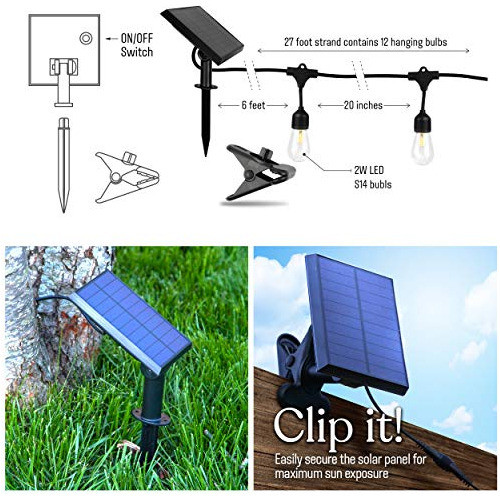 Brightech - Ambience Pro - Luces De Cuerda Para Exteriores C 1