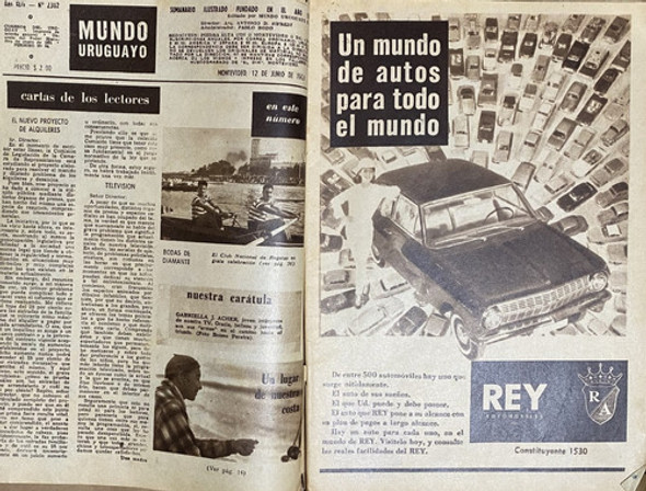 Mundo Uruguayo N° 2302 1949 Triunfo Tricolor Mu7 1