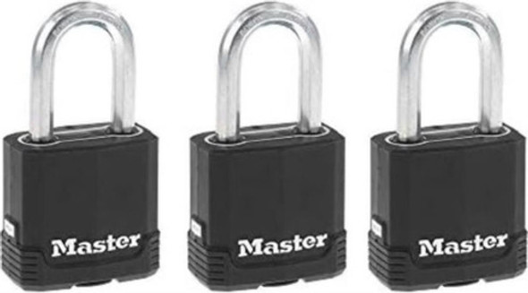 Candado Master Lock M115xdlf C/llave/3pcs/aleación D/acero 0