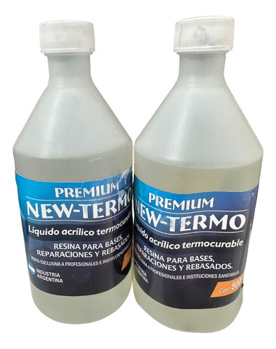 Monomero Acrilico Termocurable 500cc 1