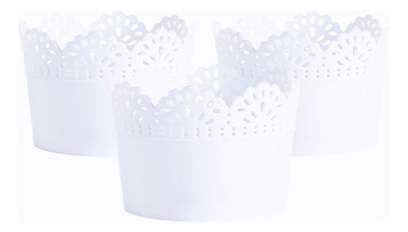 Maceta Plástica Extra Mini Candybar X Unidad Decoración! 0